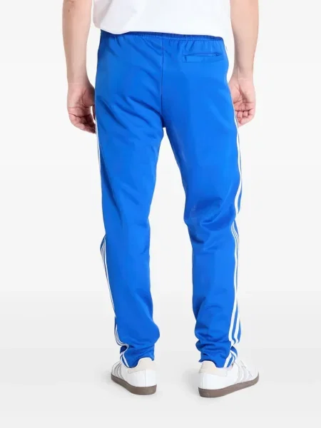 Top sport Adidas cu dungi de catifea cord tenis albastru