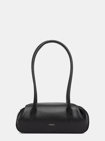Geanta de piele Yuzefi din piele negru