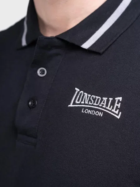 Поло Lonsdale черное