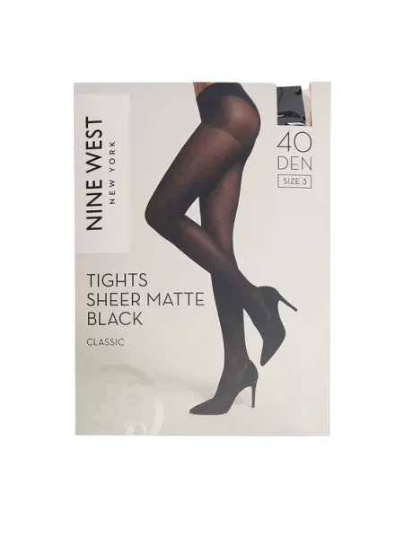 Nine West Чорапогащи черен