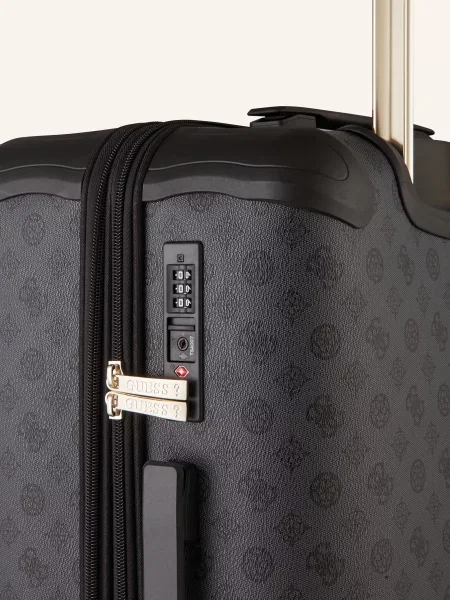 Guess Trolley Kufr Wilder 22 černá