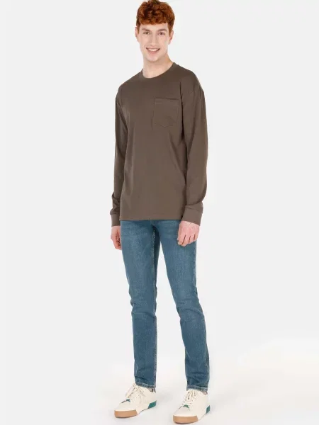 Джинси Colin’s комбінований верх зелений