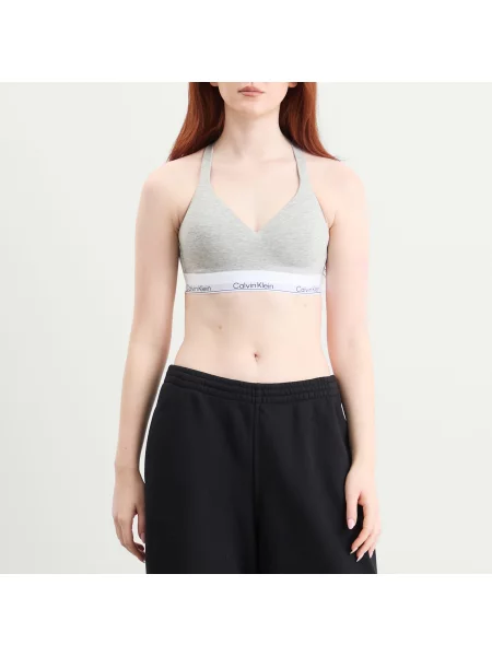 Braletka Calvin Klein szara