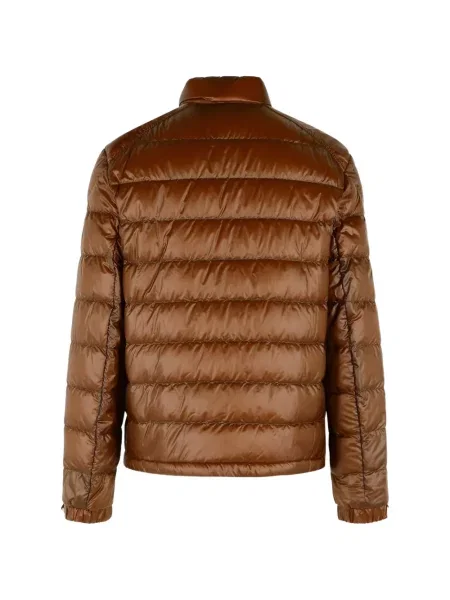 Geacă Moncler cu autograf maro