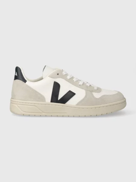 Sneakersy Veja V-10 skórzane beżowe