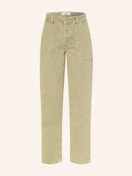 Ba&Sh Krátké Džíny Fally green khaki zelené