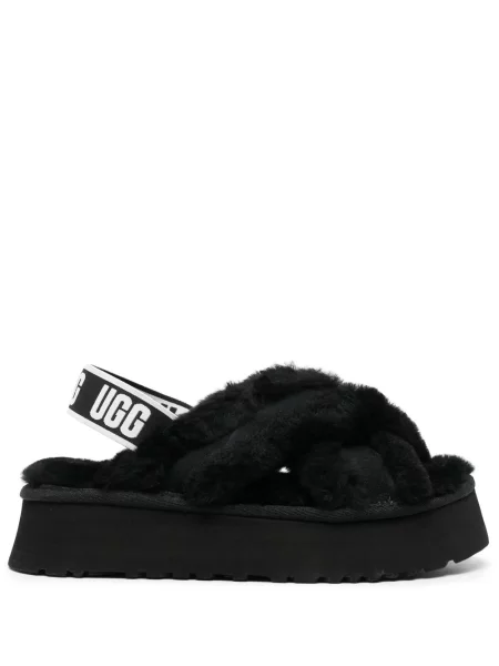 Sandale Ugg cu imagine chunky negru