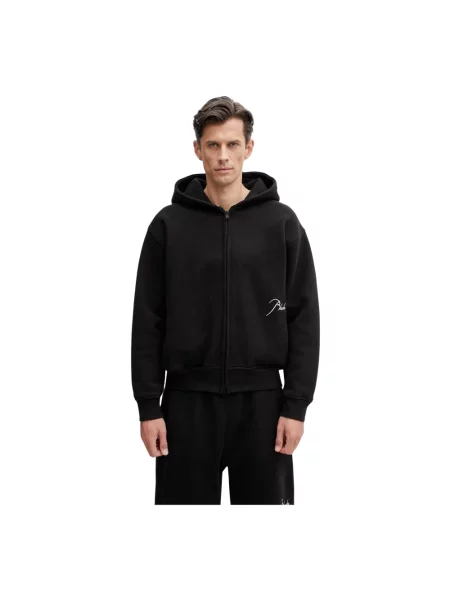 Bluza z kapturem Rhude z kapturem czarna