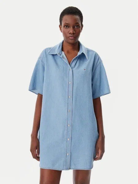 Tommy Jeans Rochie de blugi albastru