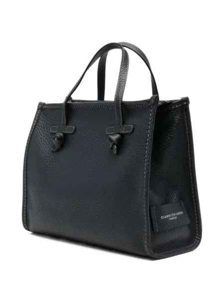 Geantă shopper Gianni Chiarini din piele albastru
