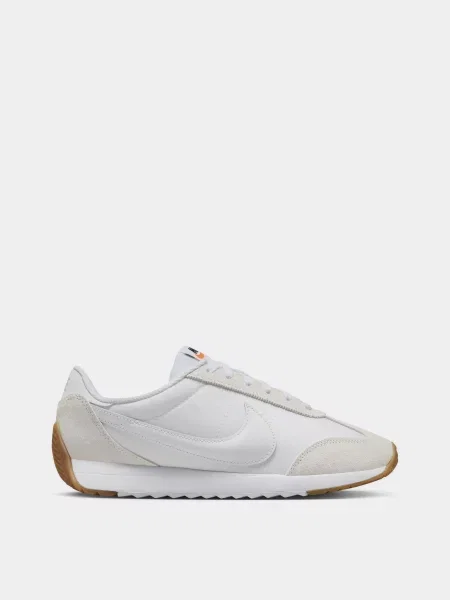 Кожаные повседневные кроссовки Nike белые