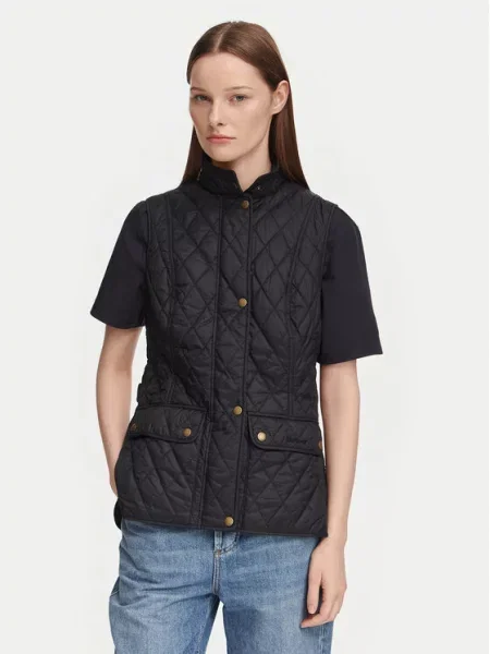Barbour Vestă Otterburn negru
