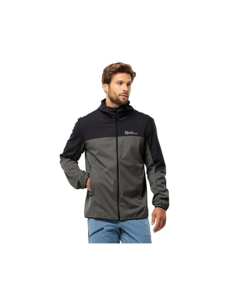 Geacă Jack Wolfskin negru