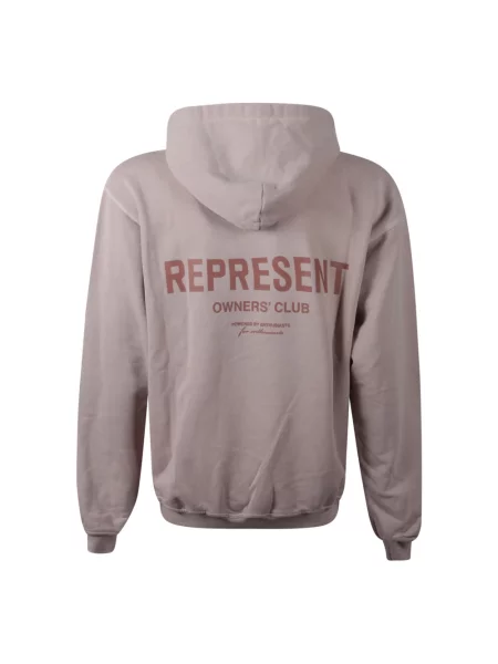 Bluza z kapturem Represent beżowa