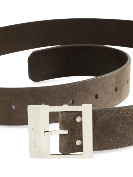 Cu centură curea Rick Owens cu cataramă maro