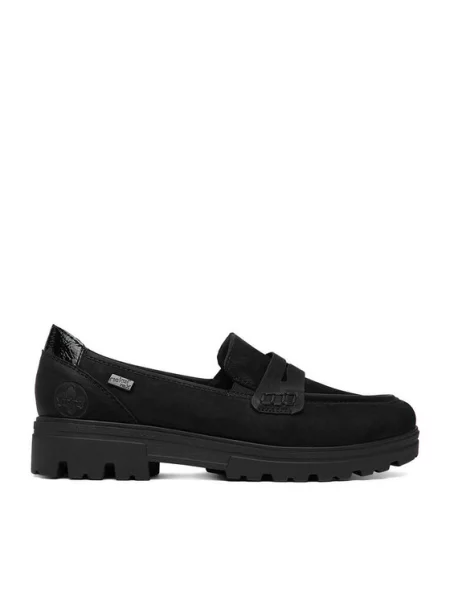 Rieker Loafersy czarny