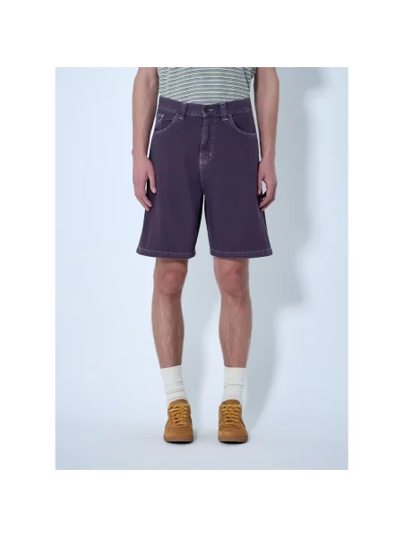Szorty Carhartt Wip fioletowe