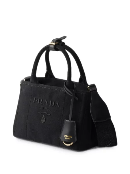 Geantă Prada din canvas negru