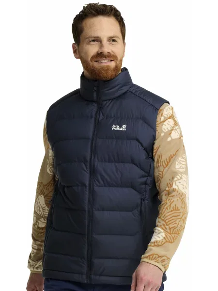 Утеплений жилет Jack Wolfskin Wild синій