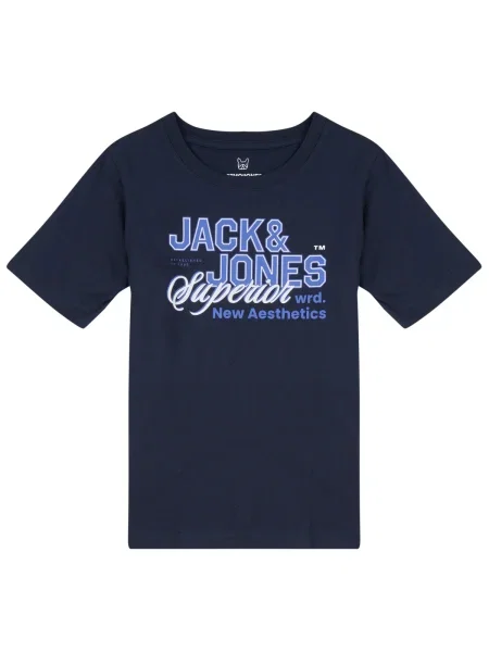 Tričko Jack & Jones modrá