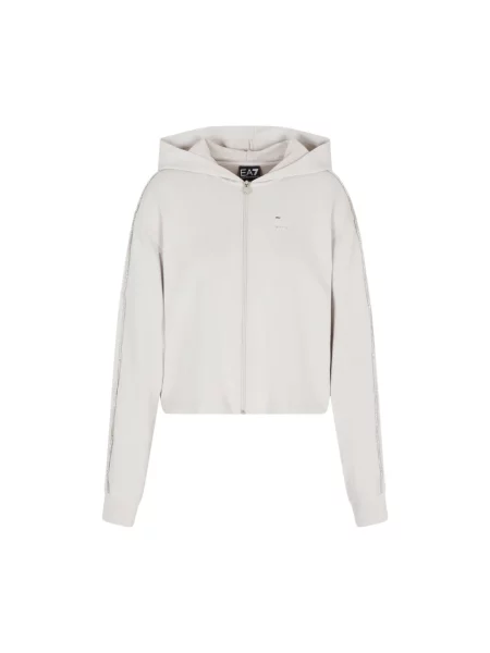 Sweter Emporio Armani Ea7 szary