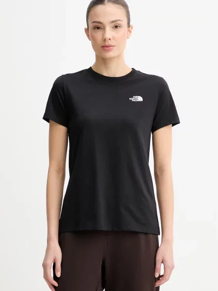 The North Face tričko s bavlnou EVOLUTION černé