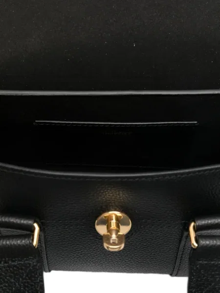 Geanta de piele Mulberry din piele negru