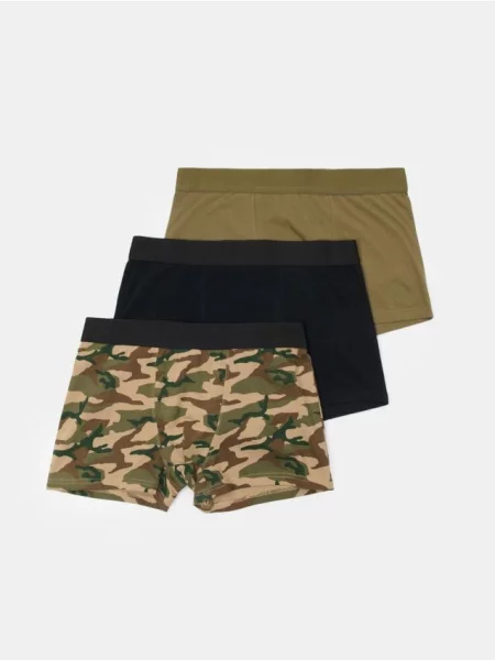 Sinsay Bokserki Classic 3 pack czarny