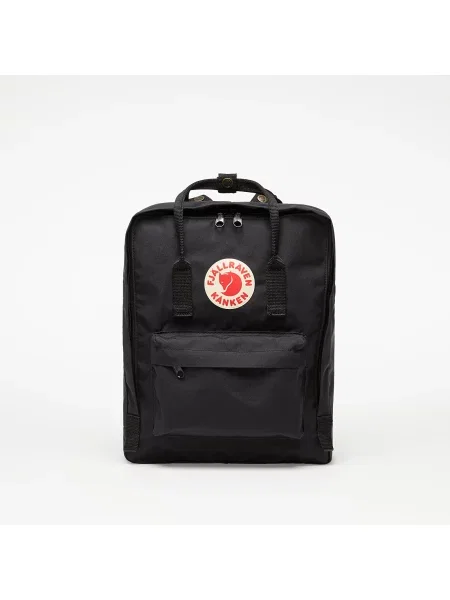 Рюкзак Fjallraven Kanken великий однотонний чорний