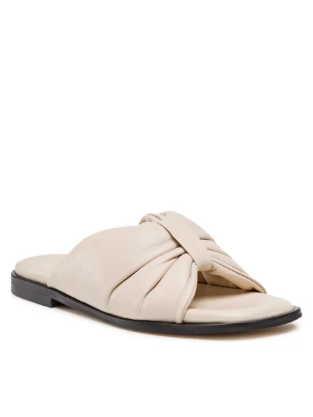 Шльопанці Badura бежевий