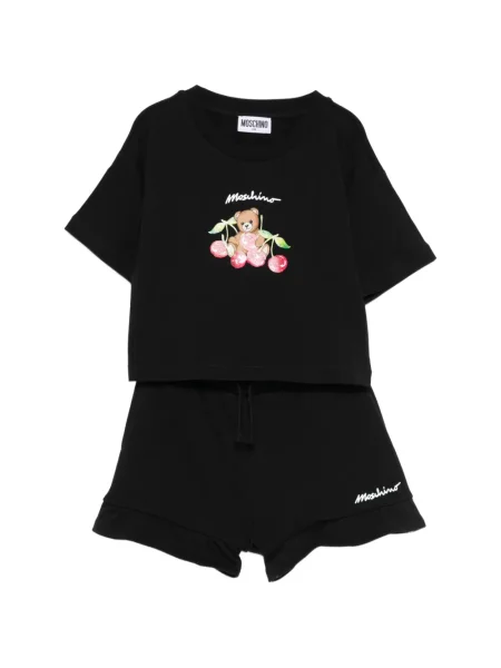 Szorty dziecięce Moschino czarne