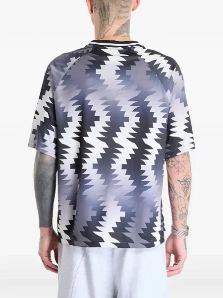 Tricou grafic Adidas cu imagine gri
