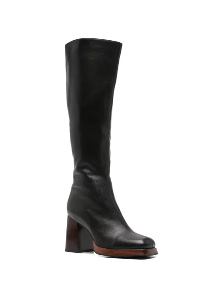 Botine Adrianna Feretti cu platformă negru