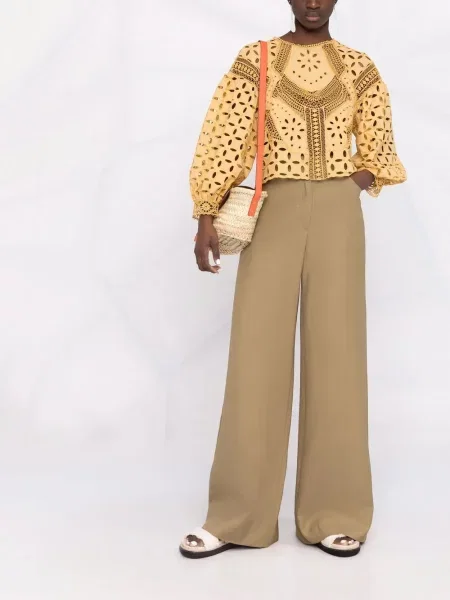 Pantaloni Alberta Ferretti verde