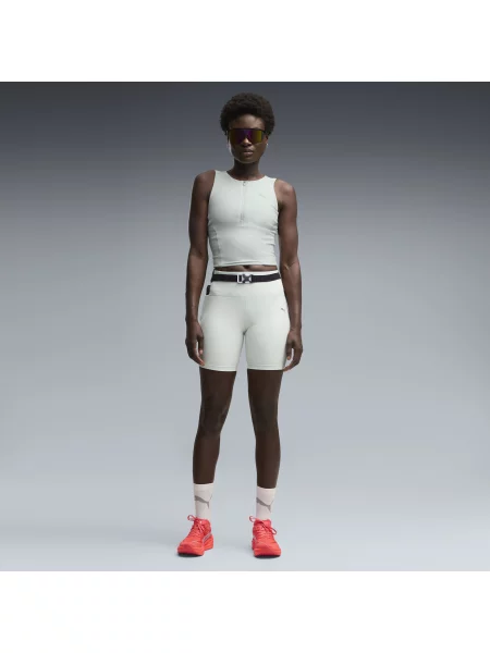 PUMA szorty do biegania Dreamrun 7" OdzieÅ¼ S zielony