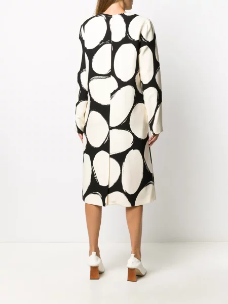 Rochie Marni de mătase cu imagine