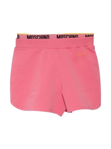 Szorty Moschino różowe