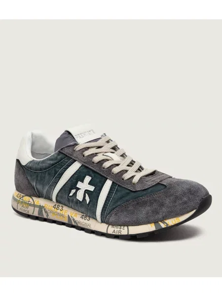 Premiata Sneakers Lucy | piele întoarsă cu adaos de piele
