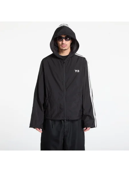 Jachetă Wired 3 Stripes Track Top Black L negru