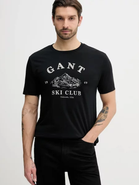 Gant tricou din negru
