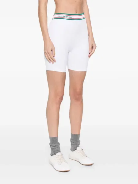 Pantaloni scurți sport Casablanca alb