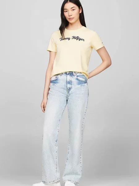 Футболка Tommy Hilfiger жовта