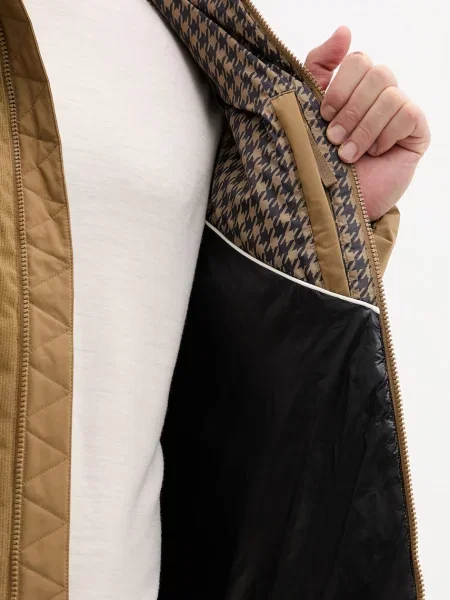 Helly Hansen pehelydzseki férfi VILLAGE MODULAR DOWN JACKET zöld