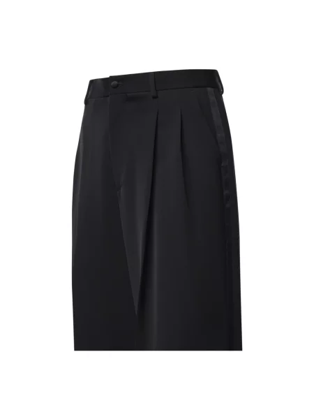 Spodnie Dolce And Gabbana wełniane czarne