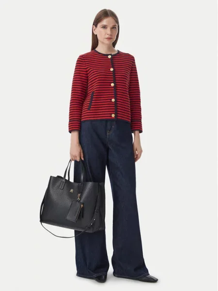 Tommy Hilfiger shopper torba za žene od imitacije kože crna