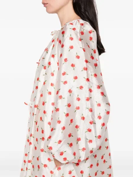 Rochie mini Stine Goya cu model floral de costum