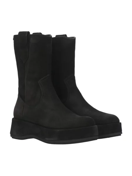 Buty do kostki Paloma Barcelo zamszowe czarne