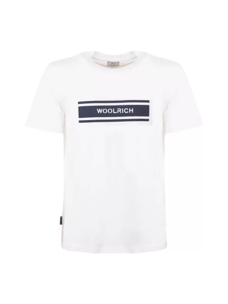 Koszulka Woolrich biała