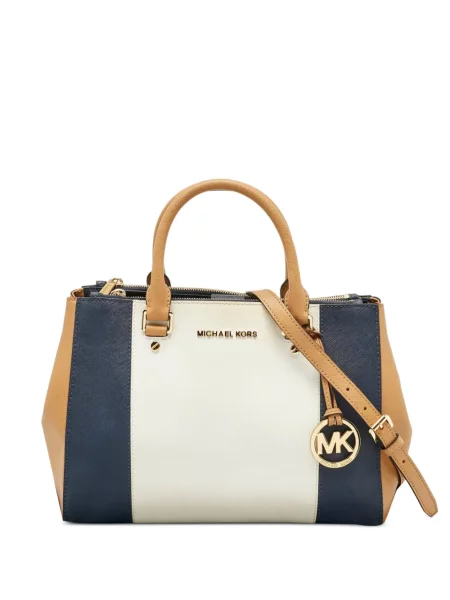 Geantă shopper Michael Kors alb