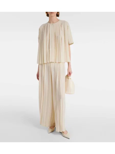 Pantaloni Joseph alb